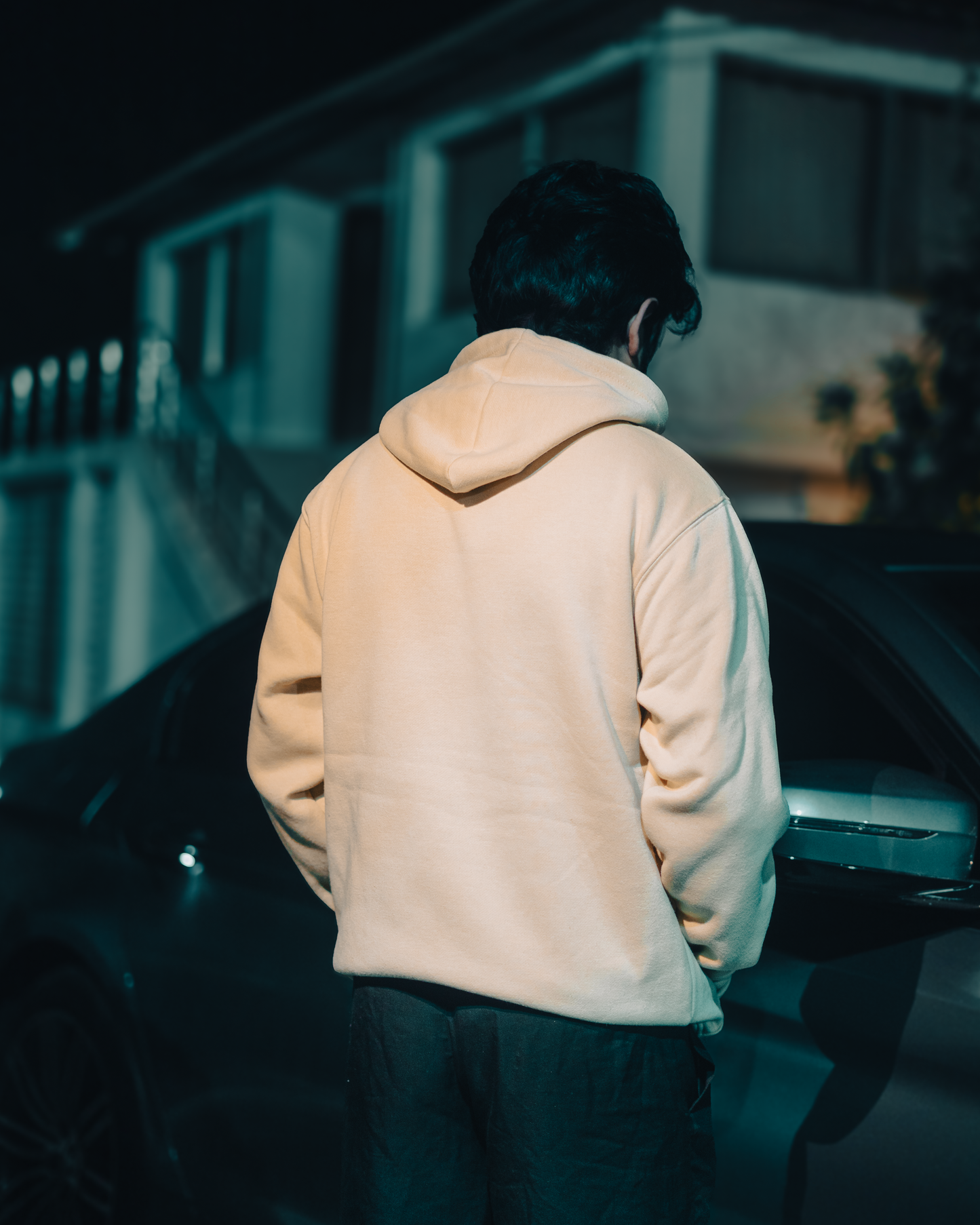 Los Angeles Premium Hoodie – Ivory, Thick Cotton, Unisex Fit