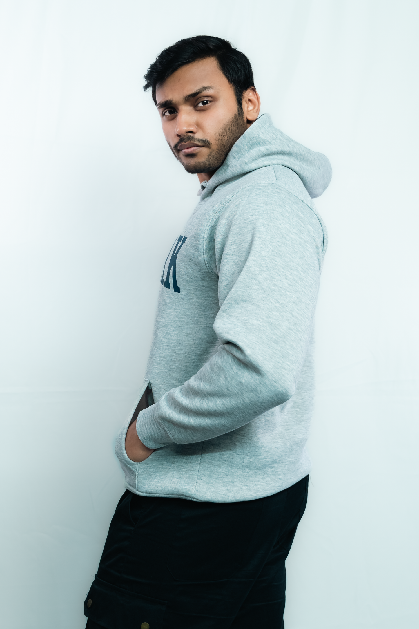 New York Premium Hoodie – Grey, Thick Cotton, Unisex Fit