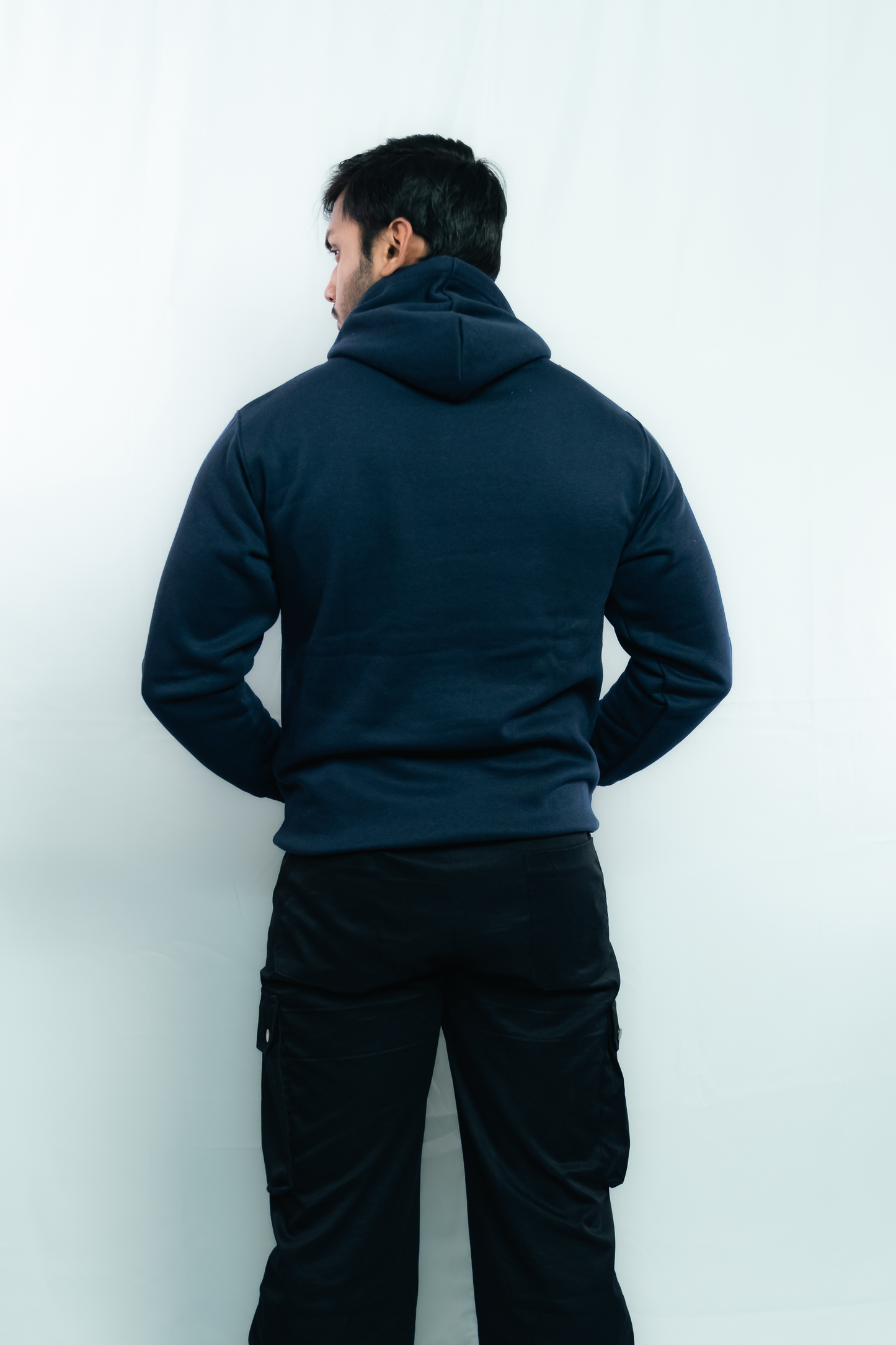 Los Angeles Premium Hoodie – Navy Blue, Thick Cotton, Unisex Fit