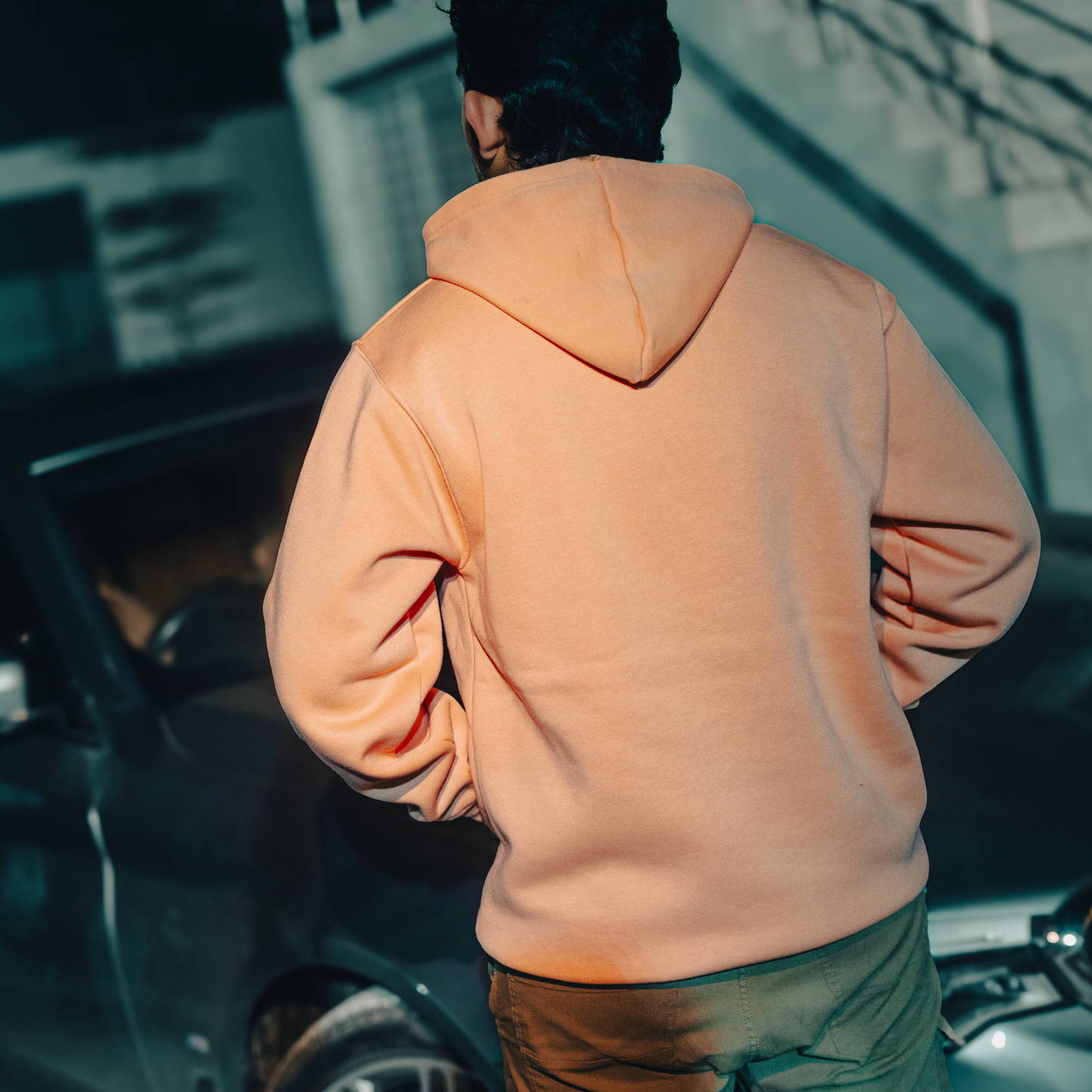 New York Premium Hoodie – Orange, Thick Cotton, Unisex Fit