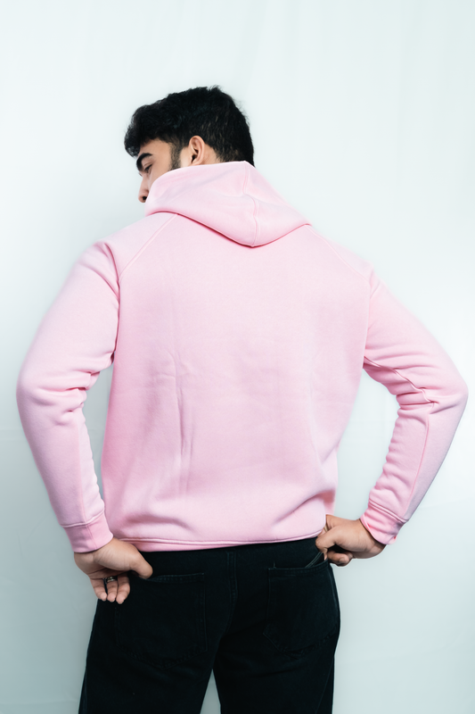 New York Premium Hoodie – Pink, Thick Cotton, Unisex Fit